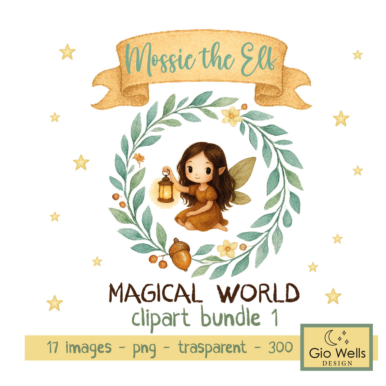 CLIPART Mossie Magical World