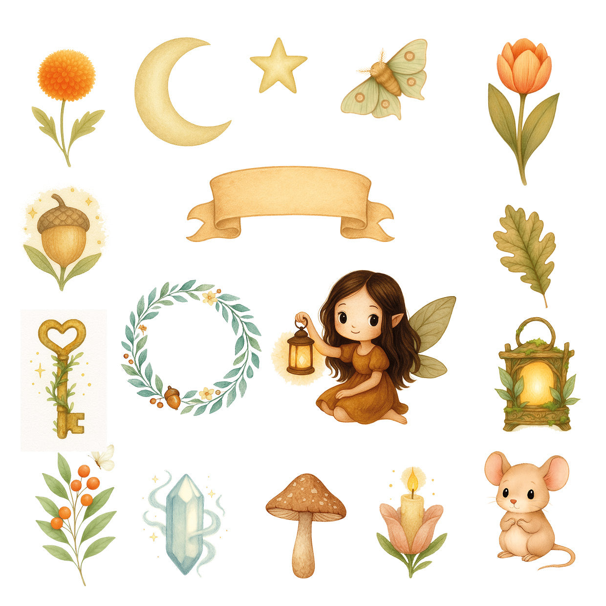 CLIPART Mossie Magical World