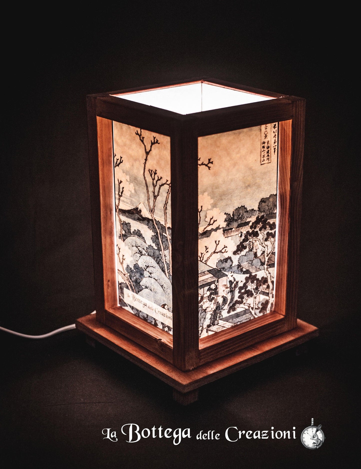 LAMPADE GIAPPONESI in legno