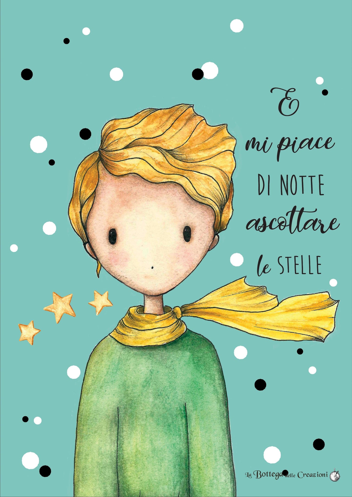 Stampe ILLUSTRAZIONI Piccolo Principe La Bottega delle Creazioni