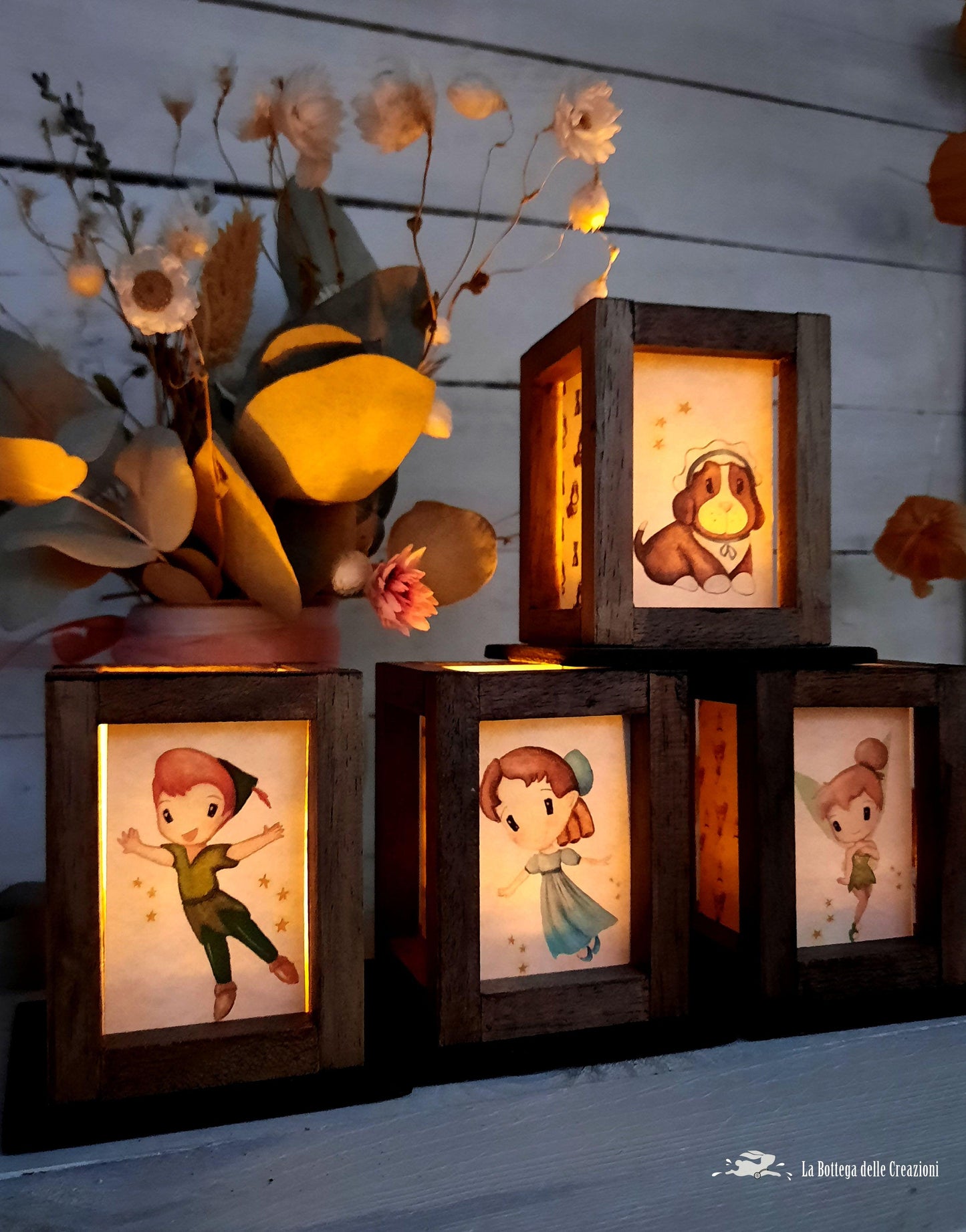 Bomboniere Artigianali in Legno Peter Pan La Bottega delle Creazioni