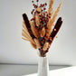 Drap-brown mini dried flower bouquet-0