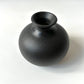 Ceramic design vase - black-4