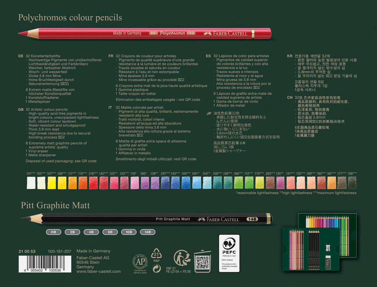 Matite colorate Polychromos