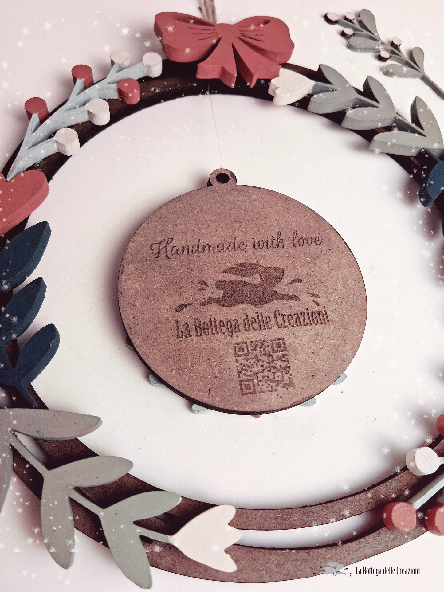 GHIRLANDA Fuoriporta Natalizia