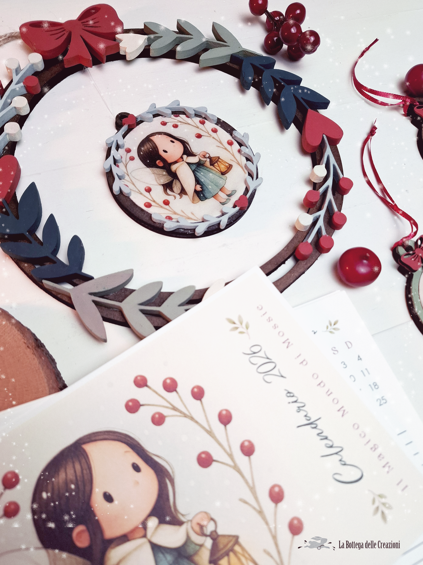 GHIRLANDA Fuoriporta Natalizia