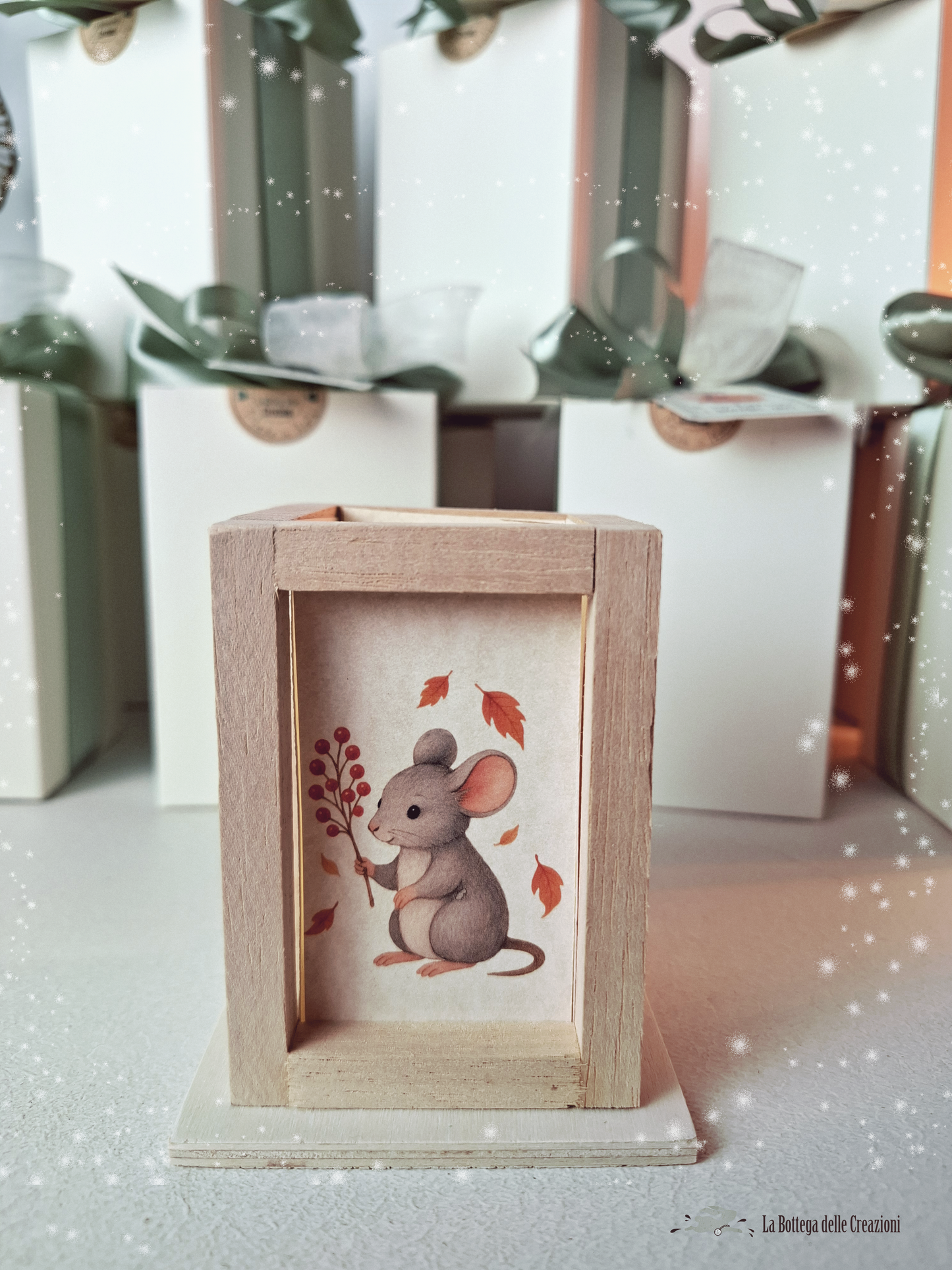 LANTERNE Animaletti D'Autunno