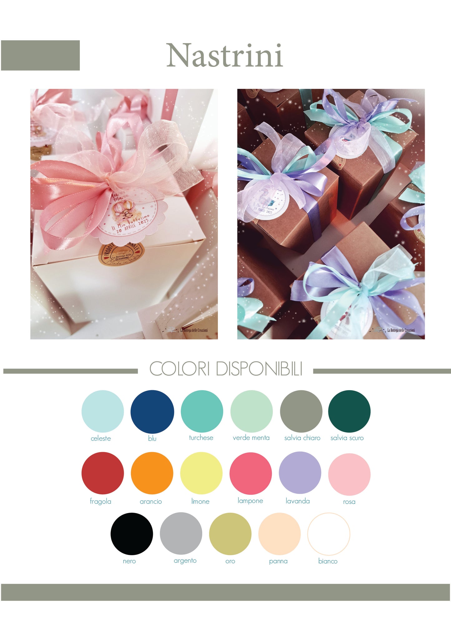 BOMBONIERE lanterne Animaletti D'Autunno