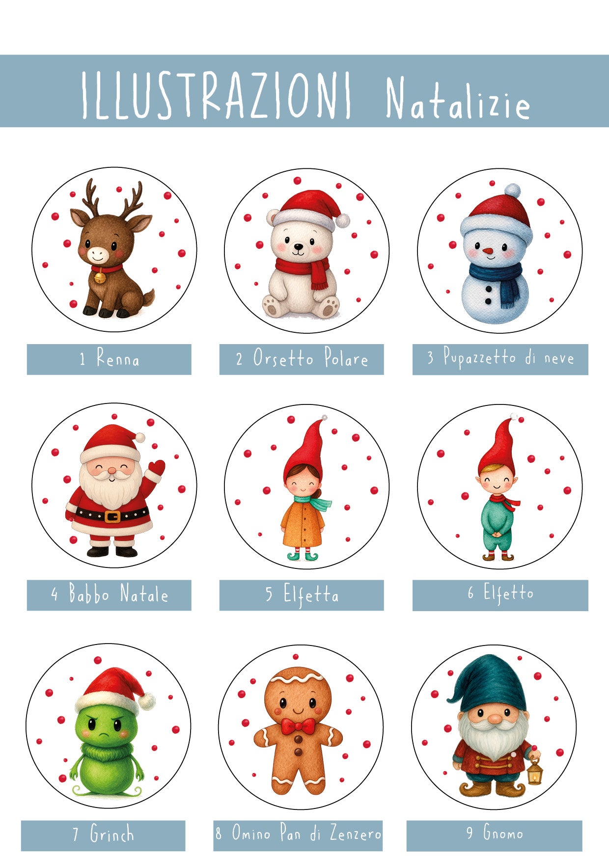 PALLINE DI NATALE miste