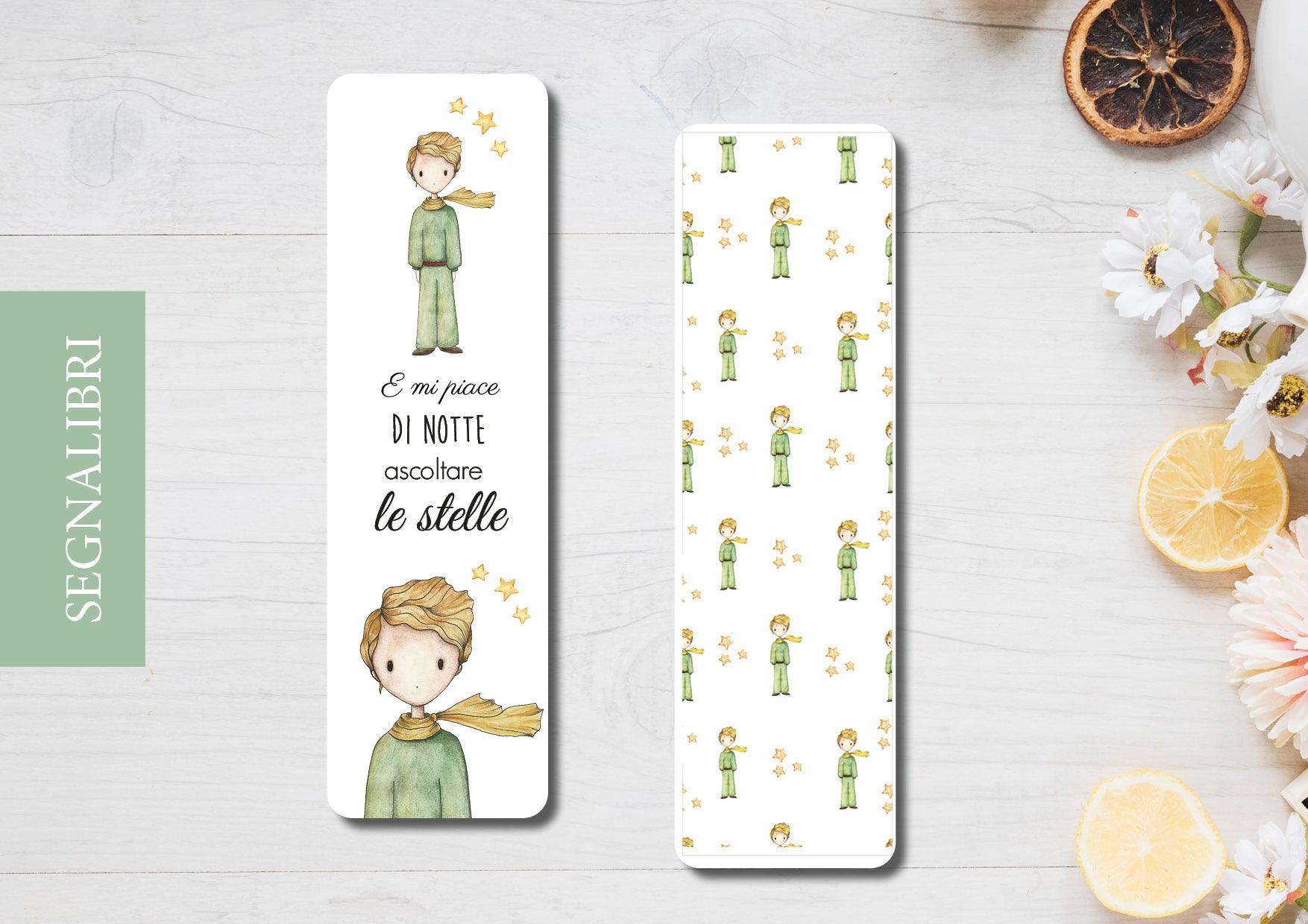 Segnalibro segnaposto piccolo principe - little prince placeholder