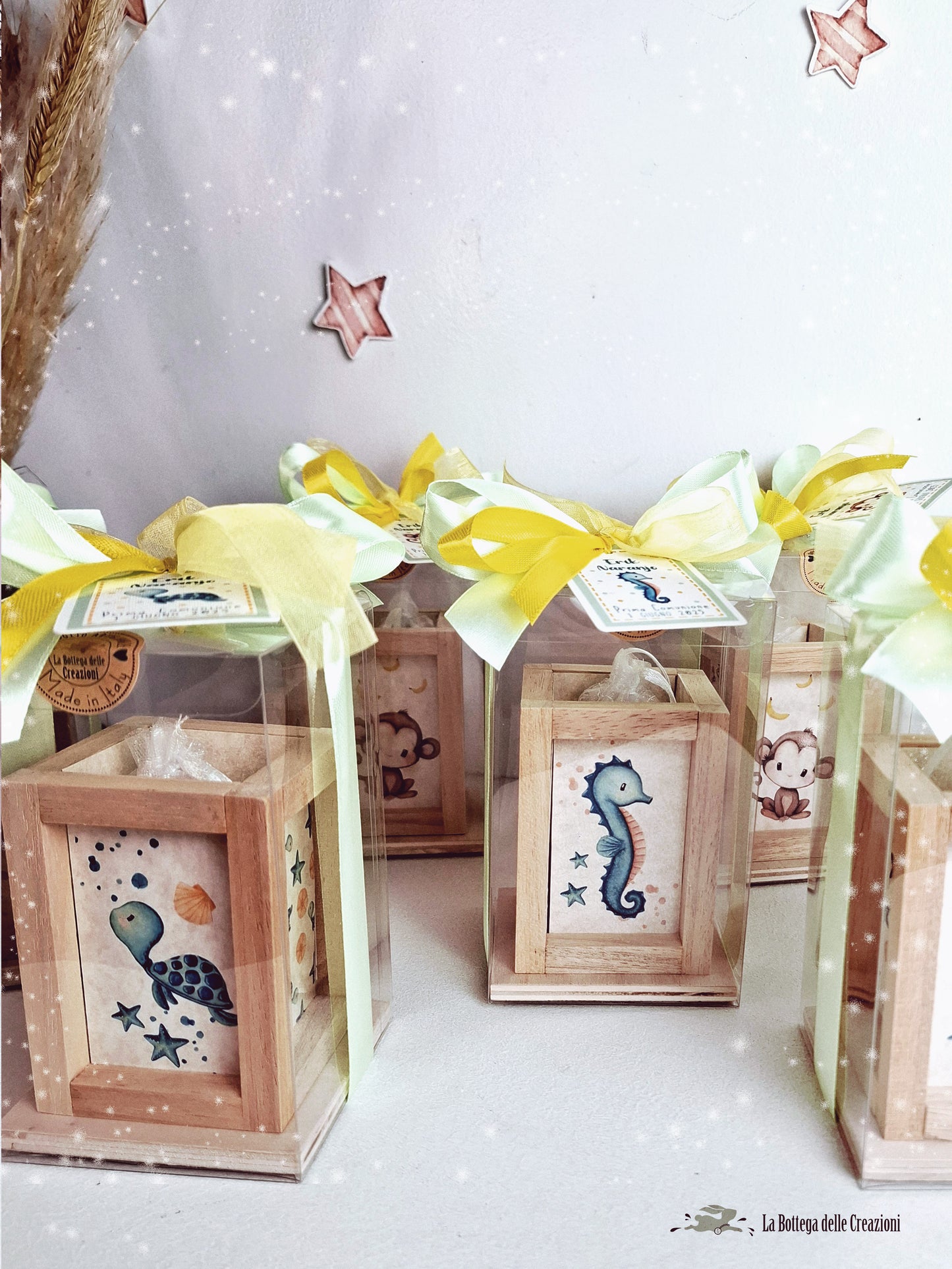 Bomboniere LANTERNE Animali Marini
