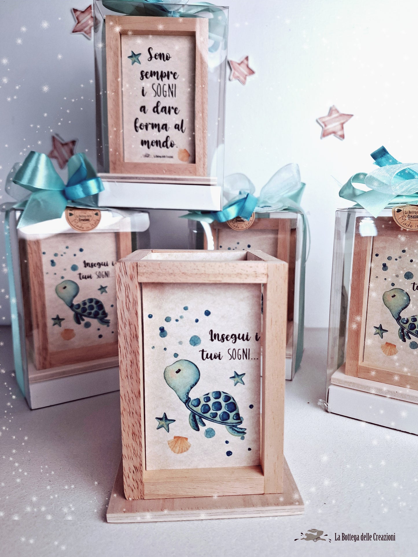 Bomboniere LANTERNE Animali Marini