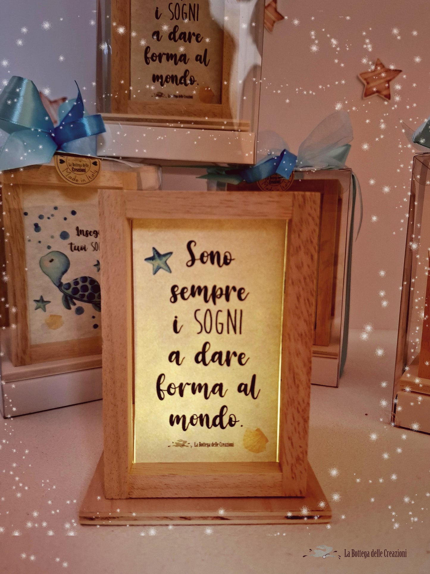 Bomboniere LANTERNE Animali Marini