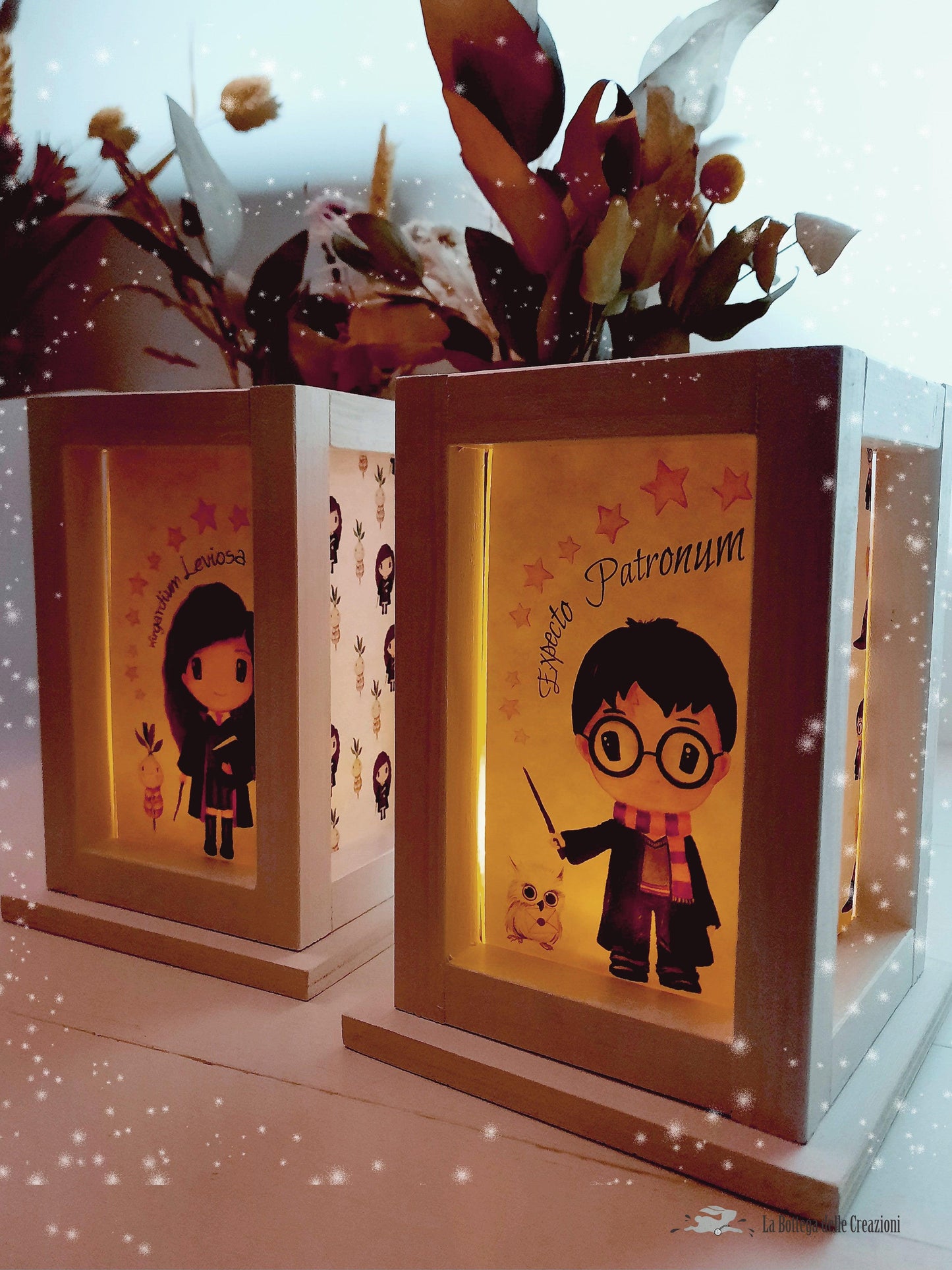 Harry & Friends Wooden Lantern Gifts Favors