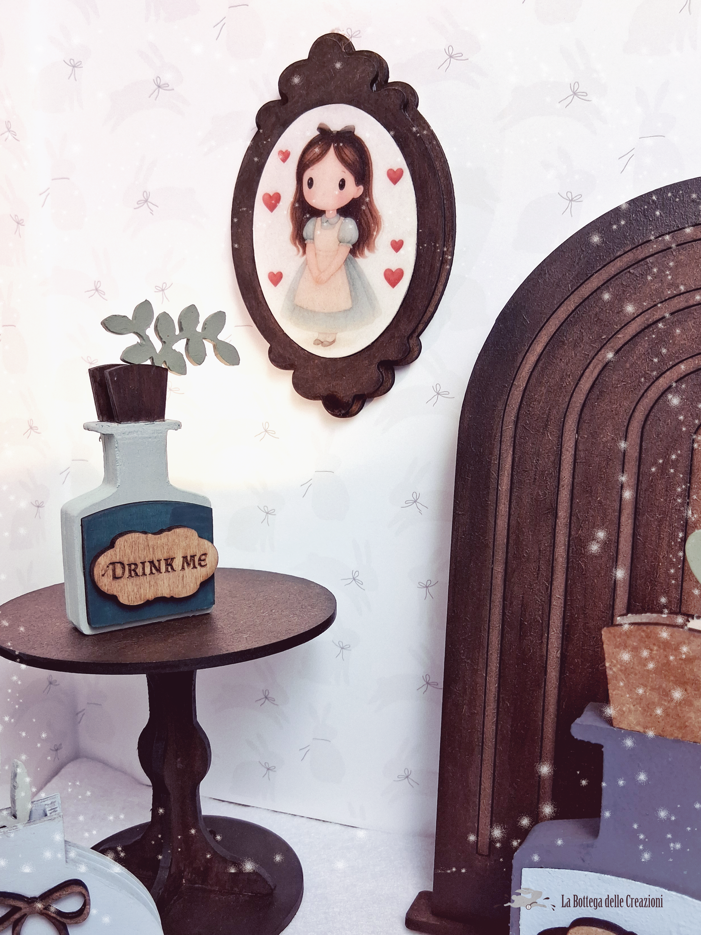 PORTACHIAVI e CALAMITE Alice nel Paese delle Meraviglie