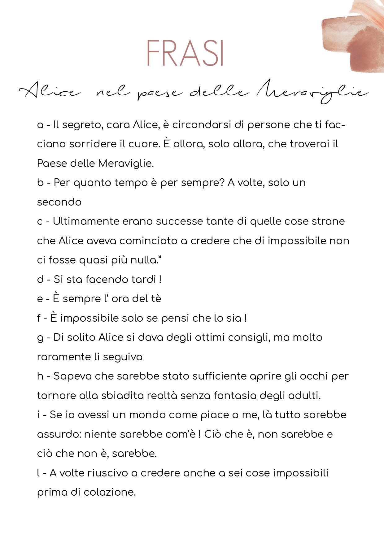 frasi alice nel paese delle meraviglie