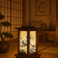 Lampade in Legno  "Onda di Kanagawa"