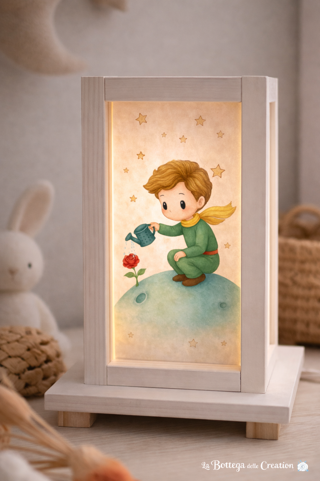 Lampade in Legno Piccolo Principe 1