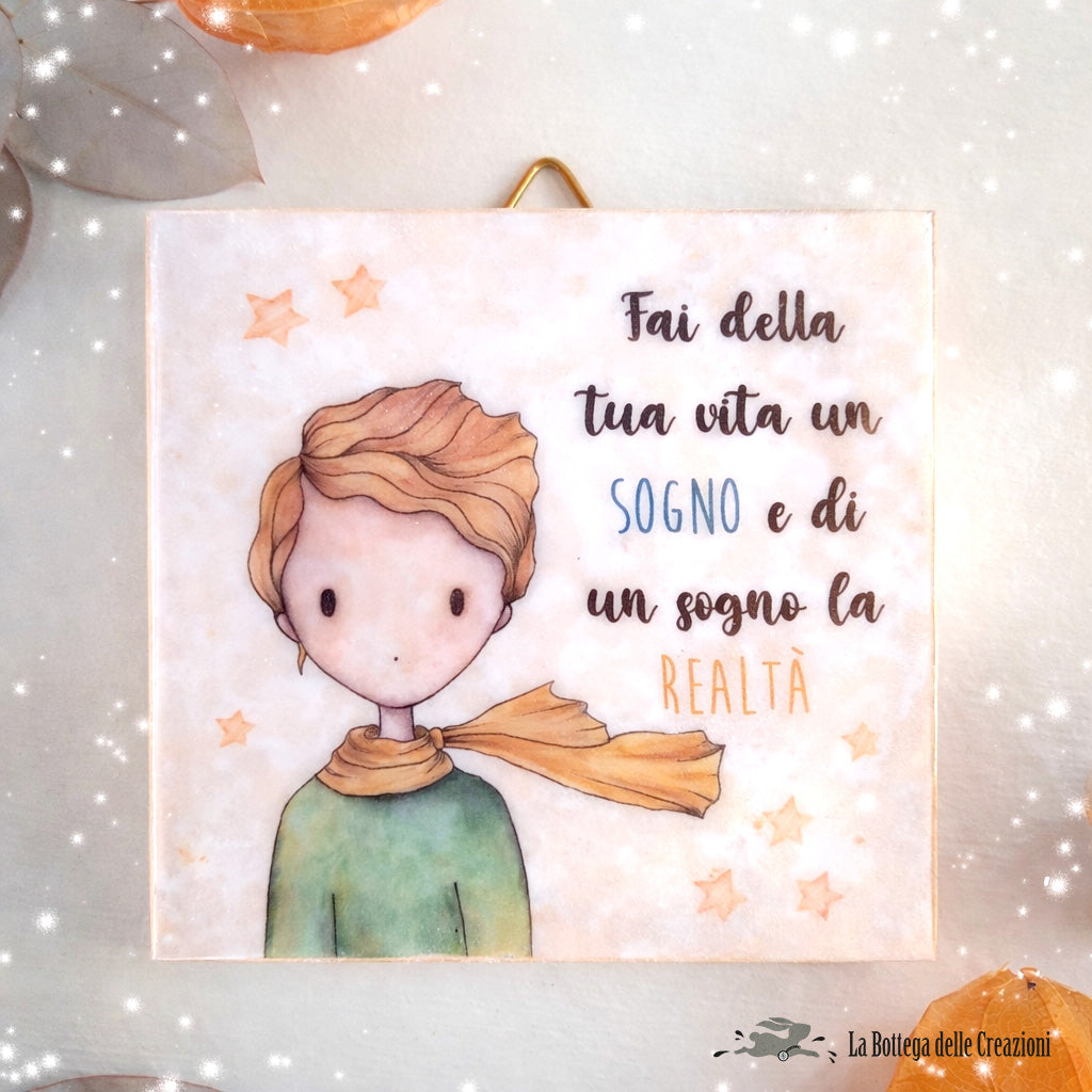 Quadretti MATTONELLE Piccolo Principe 1