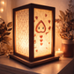 Wooden Lamps Alice in Wonderland 