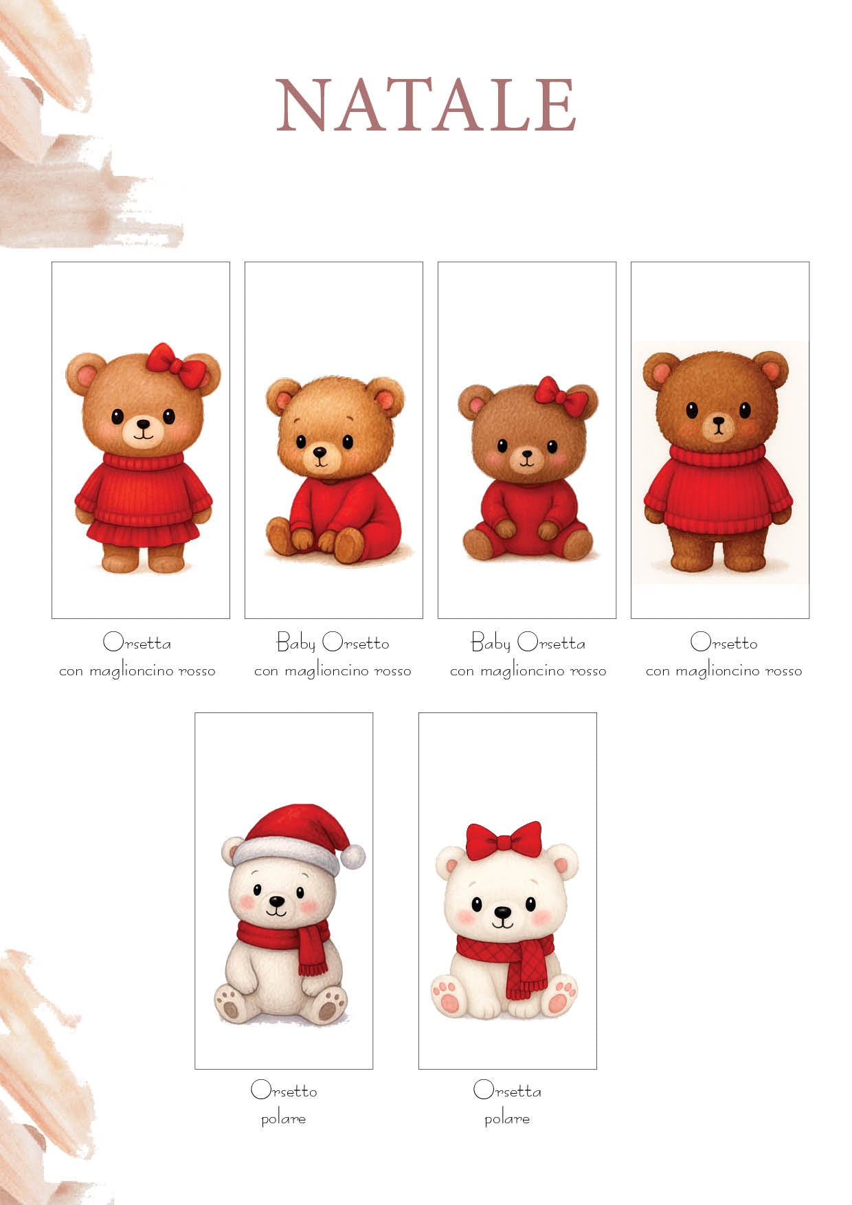 Lanterne in legno LED Natale