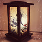 Lampade Elettriche in Legno  "Onda di Kanagawa" La Bottega delle Creazioni