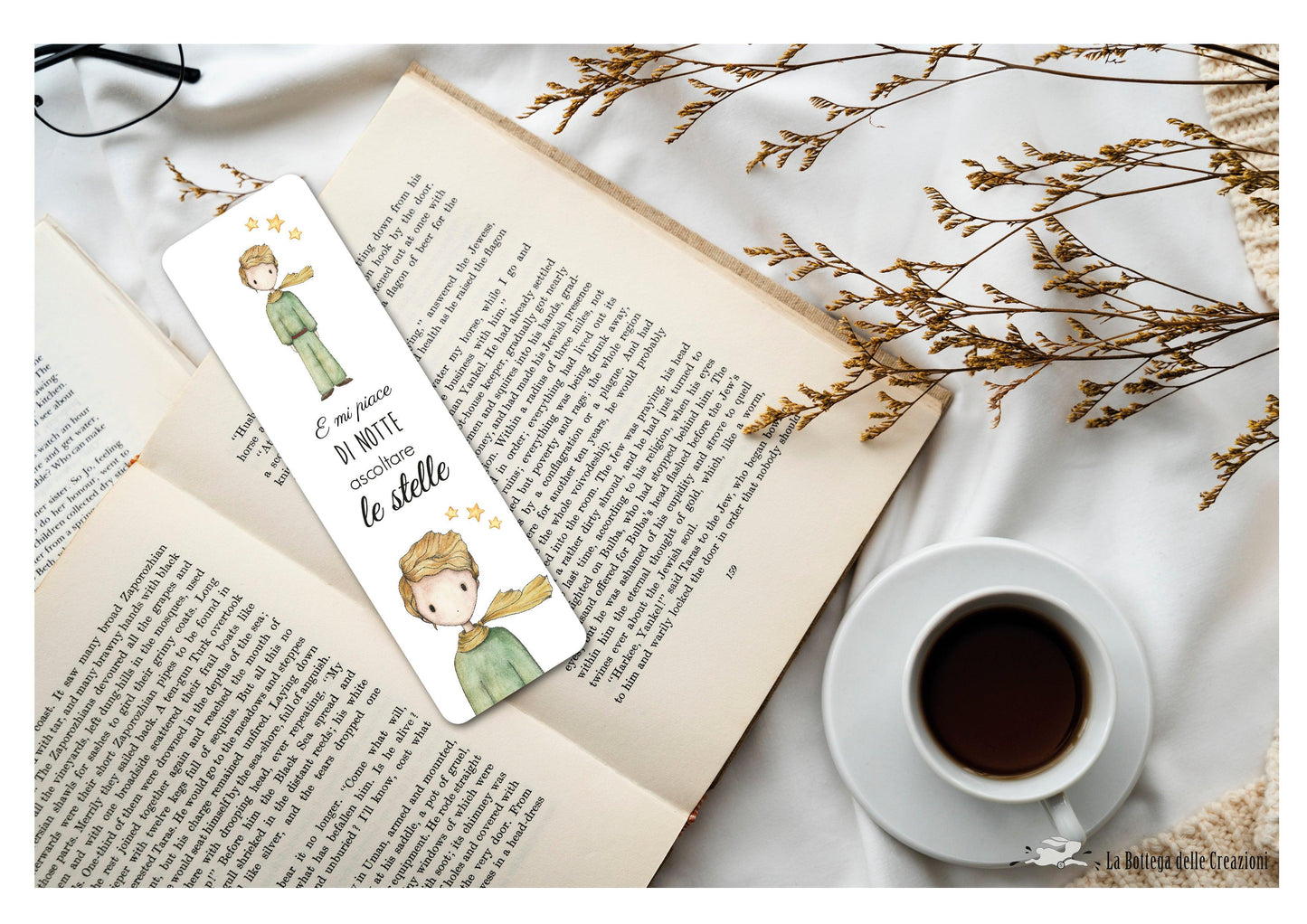 Segnalibro segnaposto piccolo principe - little prince placeholder bookmark  - Incartando Incantando