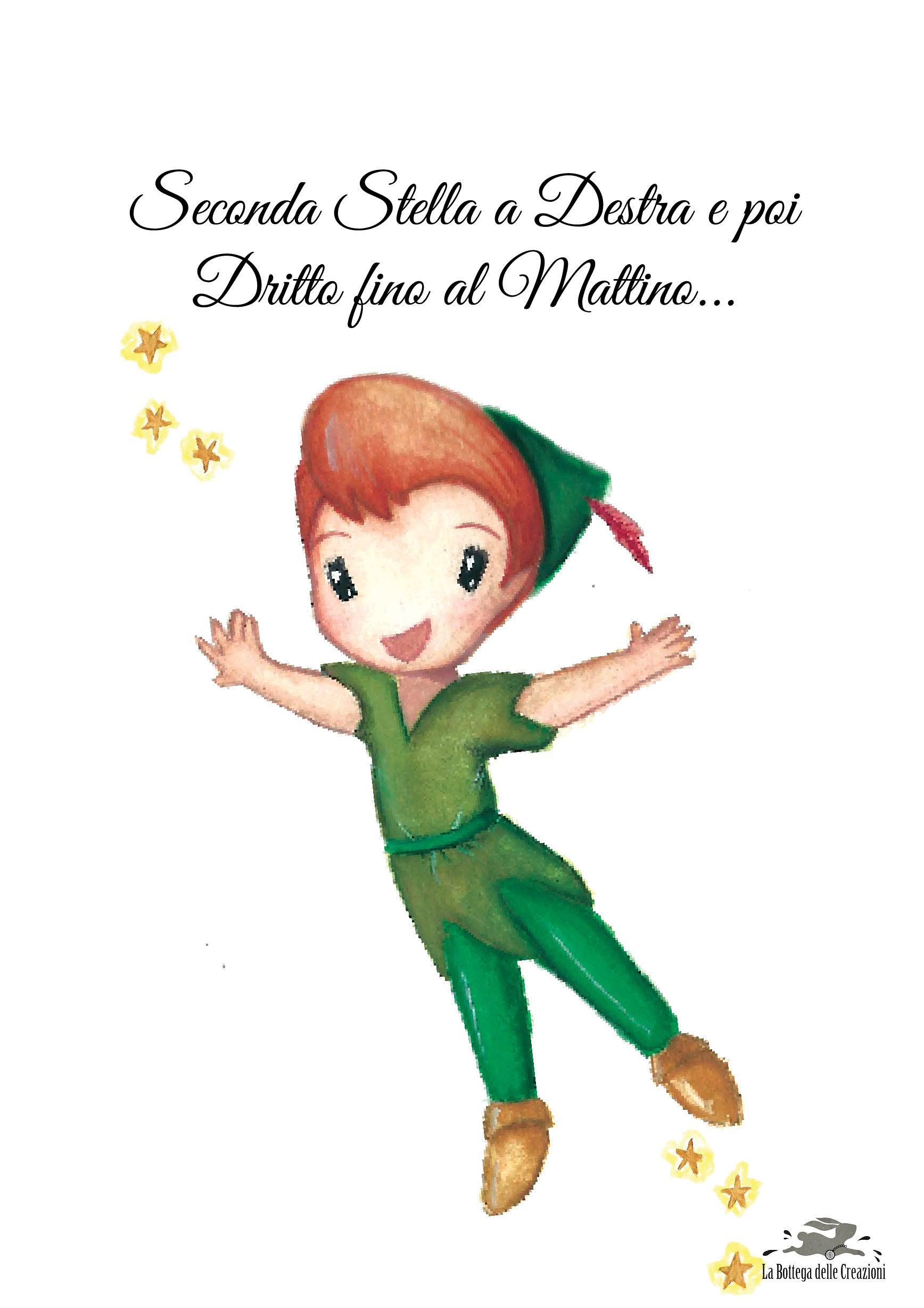 Stampe ILLUSTRAZIONI "Peter Pan" La Bottega delle Creazioni